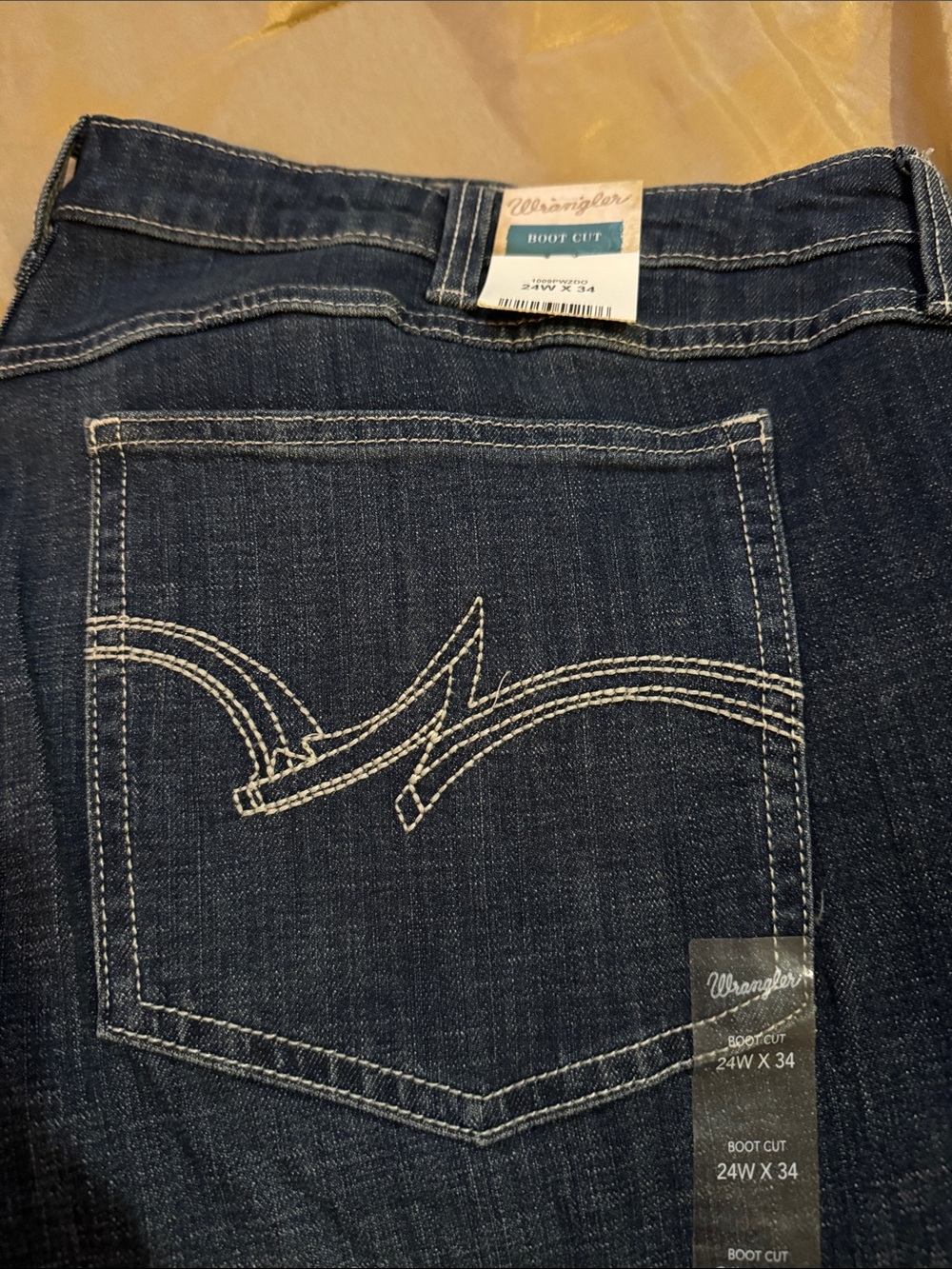 Wrangler Women’s Dark Blue Boot Cut Jeans - Picture 3 of 6